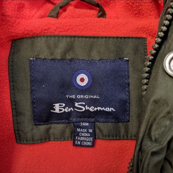 Ben Sherman Original Puffer Jacket/Parka Sz 24mo - Picture 8 of 10